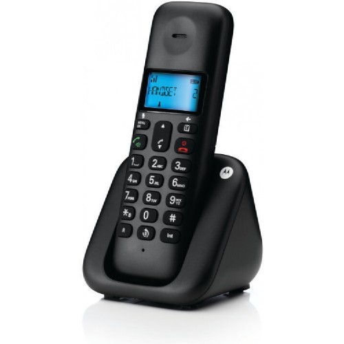 CORDLESS PHONES  T301 BLACK ΜΕ ΑΝΟΙΧΤΗ ΑΚΡΟΑΣΗ